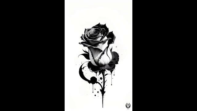 ai art Stable Diffusion DeMiTriX Tattoo Black Rose Sketch - DeMiTriX - Meeting with another смотреть онлайн