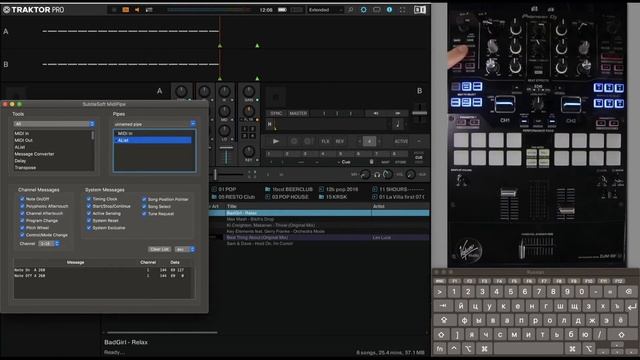 05 TRAKTOR MIDI MAPPING– РОУТИНГ МИДИ СООБЩЕНИЙ НОТНЫЙ АНАЛОГ КЛАВИШ УСТРАНЕНИЕ НЕПОЛАДОК(DJ VALUEV