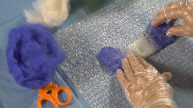 Мастер-класс «Сувенирные валенки в технике мокрого валяния» смотреть онлайн