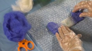 Мастер-класс «Сувенирные валенки в технике мокрого валяния»