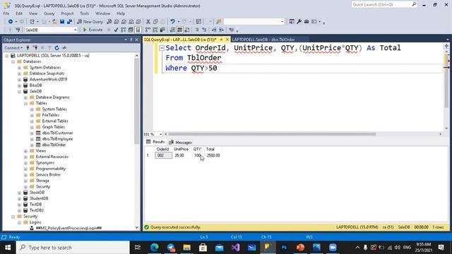 T-SQL Query Data смотреть онлайн