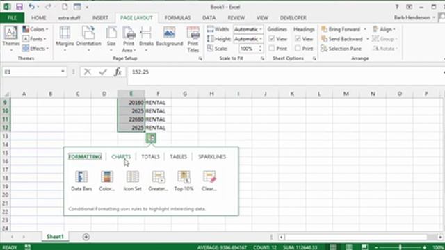 Quick Analysis in Excel смотреть онлайн