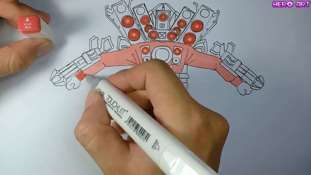 Draw Titan Speakerman V2 Update come back in Skibidi Toilet 57 Part 2 смотреть онлайн