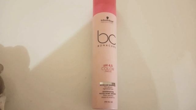 АНТИЖЕЛТЫЙ шампунь Bonacure Color Freeze Silver Сияние цвета Shampoo Schwarzkopf BC. тестим
