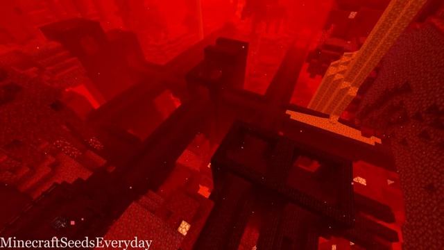Minecraft Java 1.16.3 Seed: Double nether fortress stands very close to ruined portal spawn смотреть онлайн