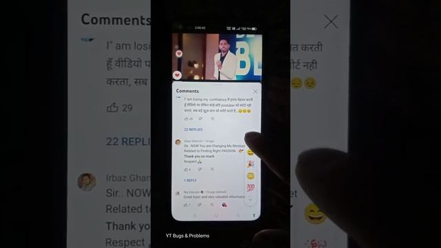 React ❤️???? Buttons on YouTube comment ★ YouTube Application's Big Update. Tap to react on comment смотреть онлайн