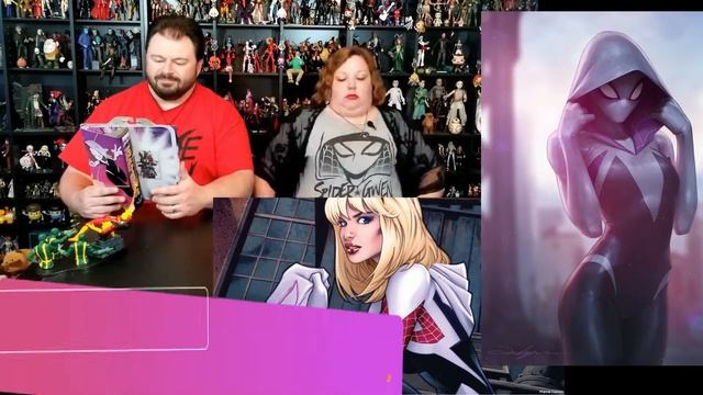 Marvel Select -- Spider-Woman & Spider Gwen -- Action Figure Display Sets -- Closer Upper Unboxing смотреть онлайн
