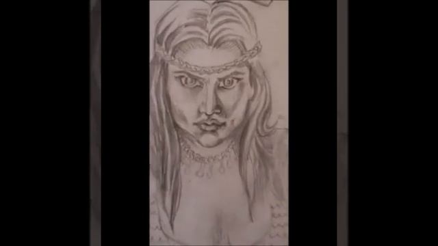 Как нарисовать карандашом воинственную Амазонку смотреть онлайн