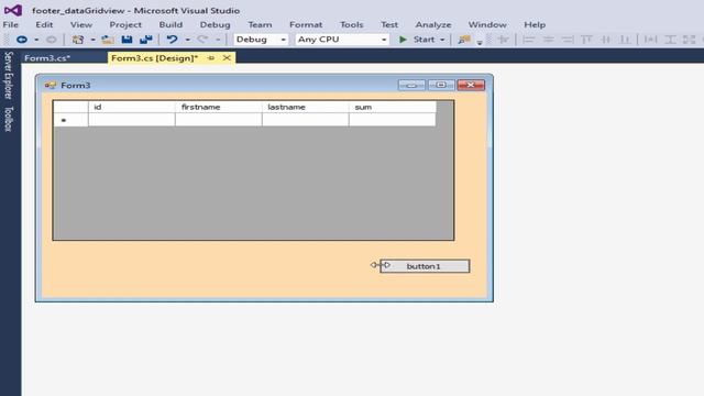 c# tutorial for beginners: Add Row Total To DataGridView Footer смотреть онлайн