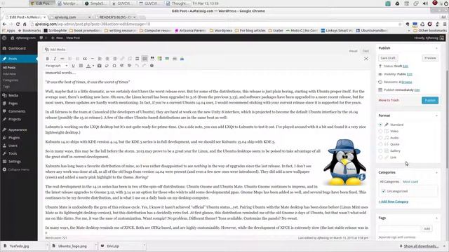 How to Add Posts and Pages to Wordpress (Wordpress Tutorial #4) смотреть онлайн