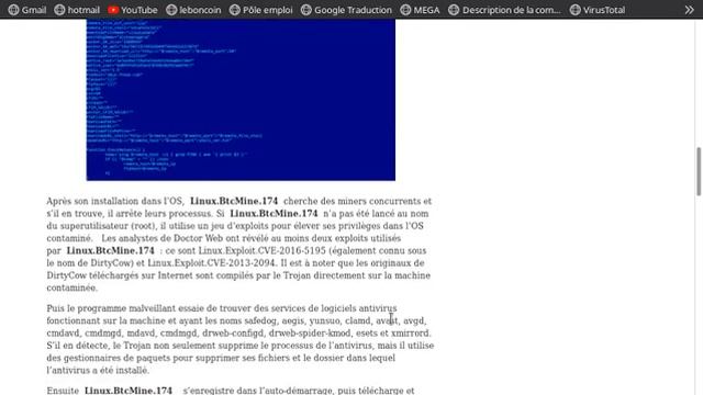 Linux ya pas de virus ?? LOL ... ( Trojan: Linux.BtcMine.174 ) смотреть онлайн
