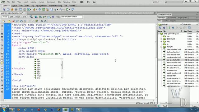 26-css-font-ozellikleri-anlatimi смотреть онлайн