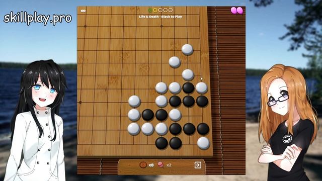 Игра Го - Задачи для 25-30кю с комментариями, BadukPop уровень 1