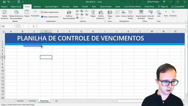 Como Fazer Cabeçalho na Planilha no EXCEL смотреть онлайн