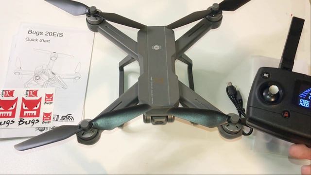 Mjx Bugs 20 EIS 4k 5G GPS Drone | Unboxing & How To Setup смотреть онлайн