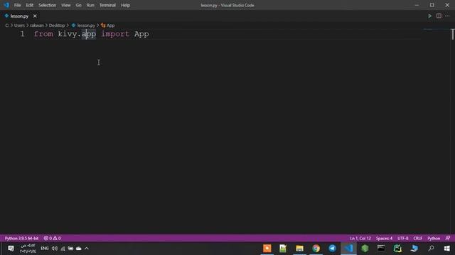 برمجة تطبيقات الهواتف بلغة بايثون كيفي : الدرس 1 : python kivy build mobile apps смотреть онлайн