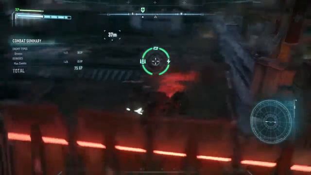 Militia checkpoint on the waterfront in Chinatown, easiest and most fun way BATMAN™: ARKHAM KNIGHT смотреть онлайн