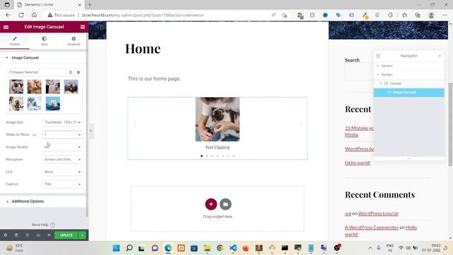 How to Create Responsive Image Carousel on WordPress Using Elementor in 2022 смотреть онлайн
