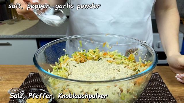 Zarte Zucchini Pfannkuchen Ohne Mehl Und Andere Verdickungsmittel! Perfekte Rezept Zucchini!