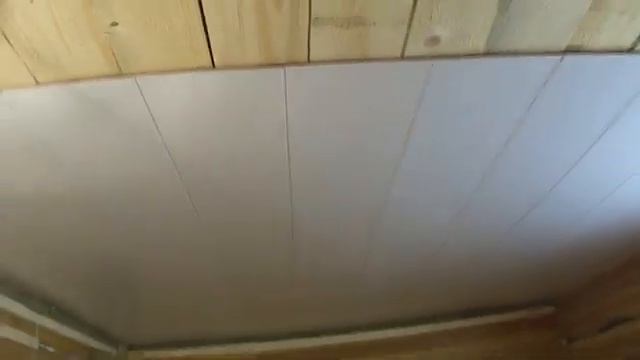 Как сделать потолок из МДФ.Обшить потолок. смотреть онлайн