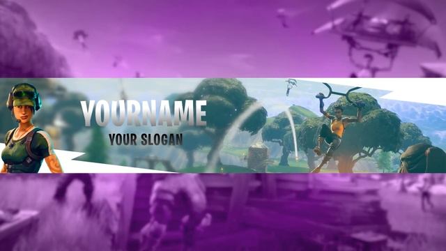 Top 10 Fortnite Battle Royale Twitch Banner Templates + Free Download смотреть онлайн