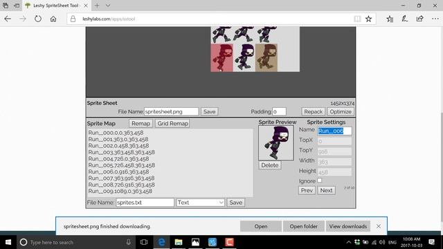 Leshy Spritesheet Tool смотреть онлайн