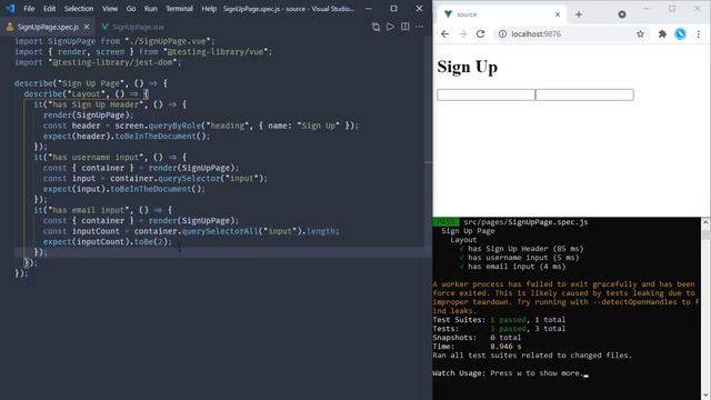 TDD with Vue смотреть онлайн