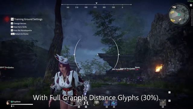 Naraka Bladepoint: Grapple Distance Glyph Comparison смотреть онлайн