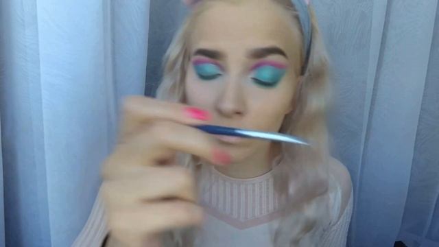 ФИОЛЕТОВО-БИРЮЗОВЫЙ МАКИЯЖ ТЕНЯМИ ABH NORVINA COLLECTION смотреть онлайн