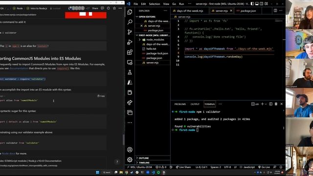 Intro to Node (Part 2) смотреть онлайн