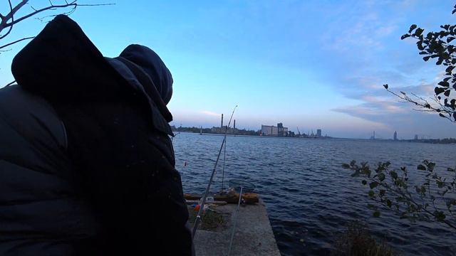 Вечерняя рыбалка рядом с домом на судачка. смотреть онлайн