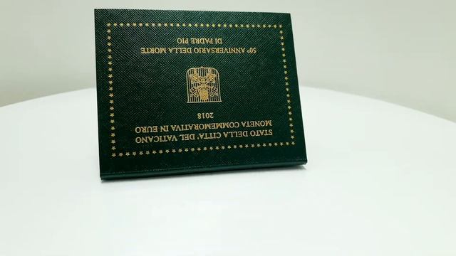 Монета Ватикана 2 евро 2018 года. Биметалл. 50 лет со дня смерти падре Пия смотреть онлайн