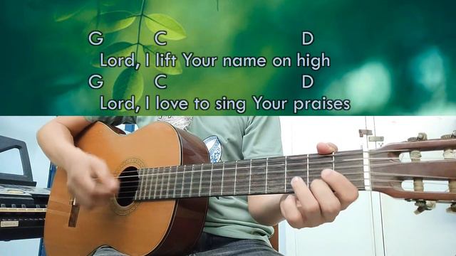 Lord I Lift Your Name On High - Rick Founds - Guitar Chords смотреть онлайн