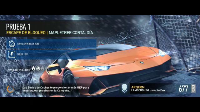 NFS No Limits | Lamborghini Huracán Evo | Día 1 | Prueba 1 смотреть онлайн