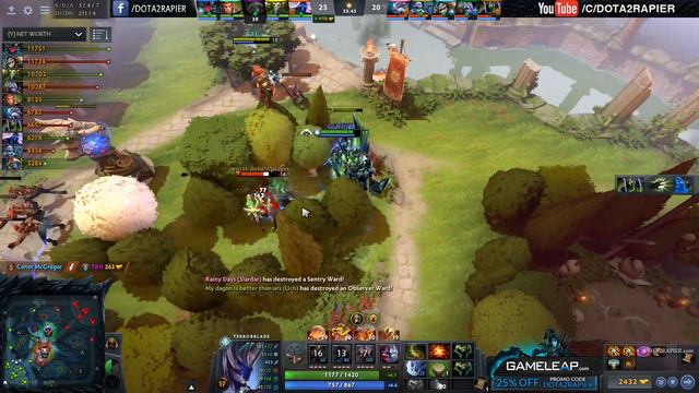 Miracle Terrorblade 7.21 Dota | 322 Creep Last Hits смотреть онлайн