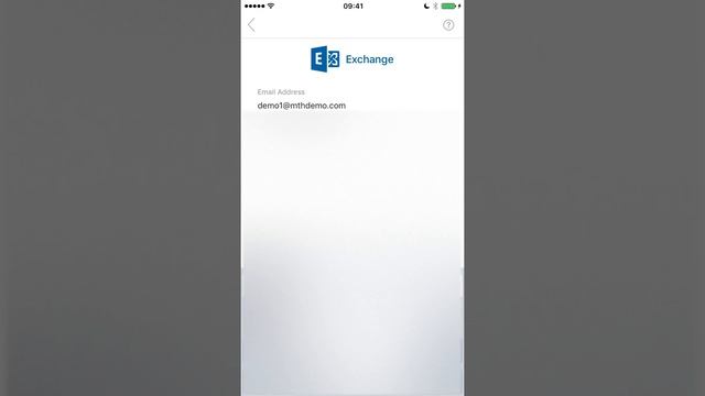 iOS - Setup an Exchange account (Outlook app) смотреть онлайн
