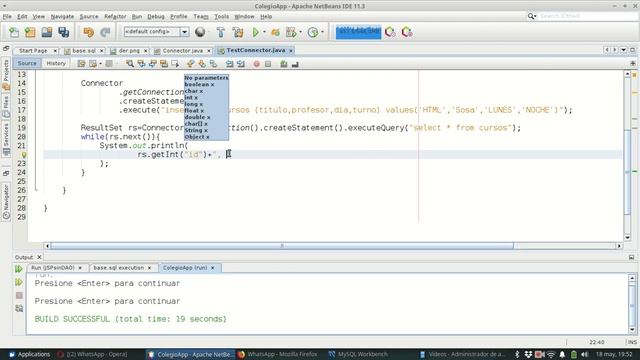 Java SE 0263 JDBC connector смотреть онлайн
