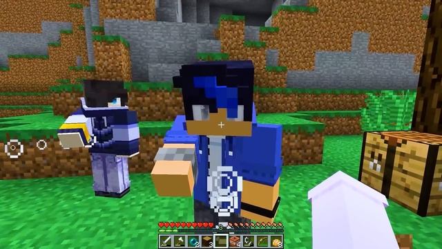 HANDCUFFED For 24 HOURS In Minecraft! смотреть онлайн