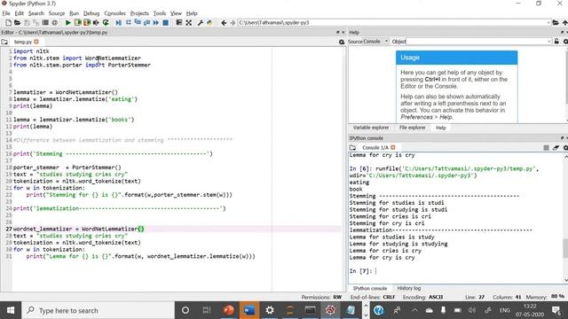 Lemmatization Stemming Python NLTK | Text Normalization Natural Language Processing NLP tutorial смотреть онлайн