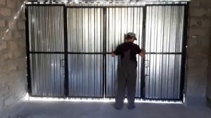 Ворота гармошка #Ворота #гармошка #своими руками #дарвозаи #аҷоиб #зур