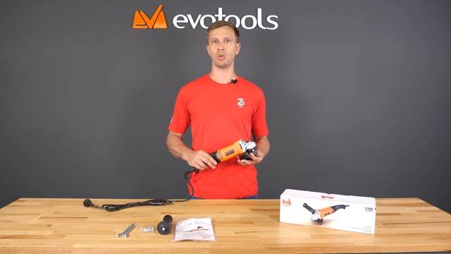 Polizor Unghiular Evotools AG 125 860W смотреть онлайн