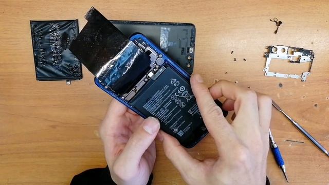 Honor 9 Замена аккумулятора смотреть онлайн