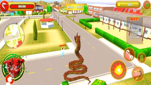 3D Anaconda Snake Simulator Game For Android ios Gameplay | Google Games смотреть онлайн