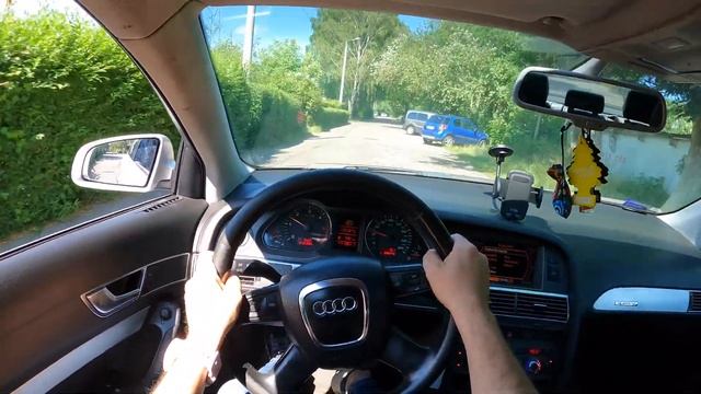 2004 Audi A6 C6 4K POV Test Drive смотреть онлайн