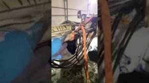 Замена шлангов в стреле Haulotte 3210