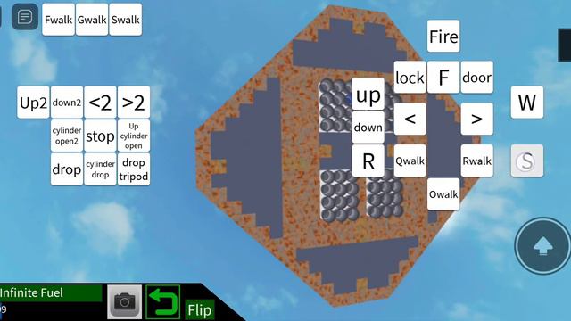 Roblox plane crazy Tripod cylinder land
