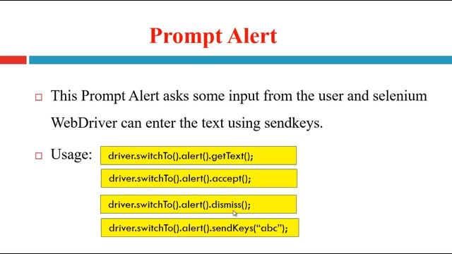Selenium with Java 42 - How to Handle Javascript alert, confirm and prompt dialog boxes смотреть онлайн