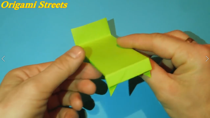 Оригами кровать из бумаги.mp4 смотреть онлайн