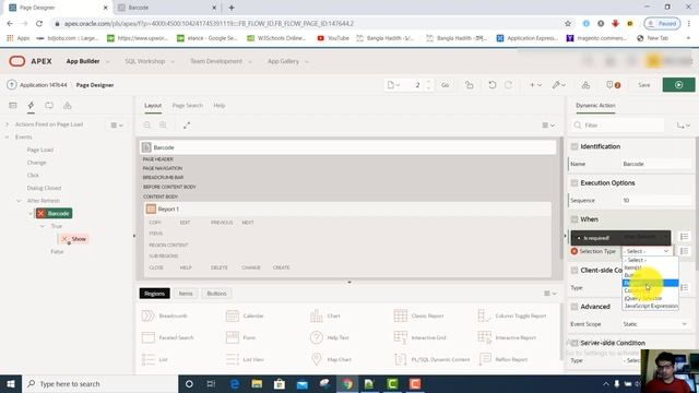 How to generate barcode in oracle apex POS смотреть онлайн