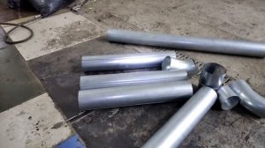 Печка для палатки своими руками в гараже. Быстро. Просто.